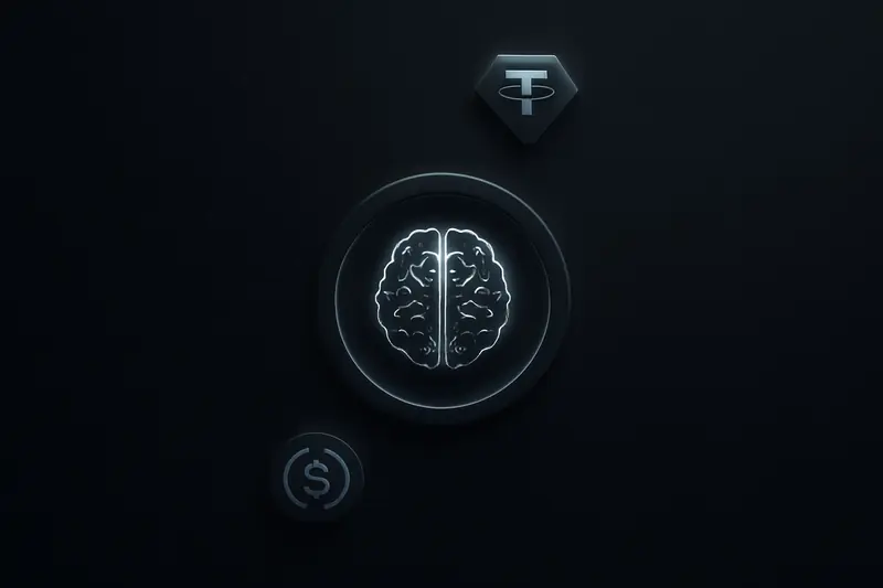 A dark cover showing a glowing circular circuit ring around a bright neural orb, with thin light trails flowing outward.
